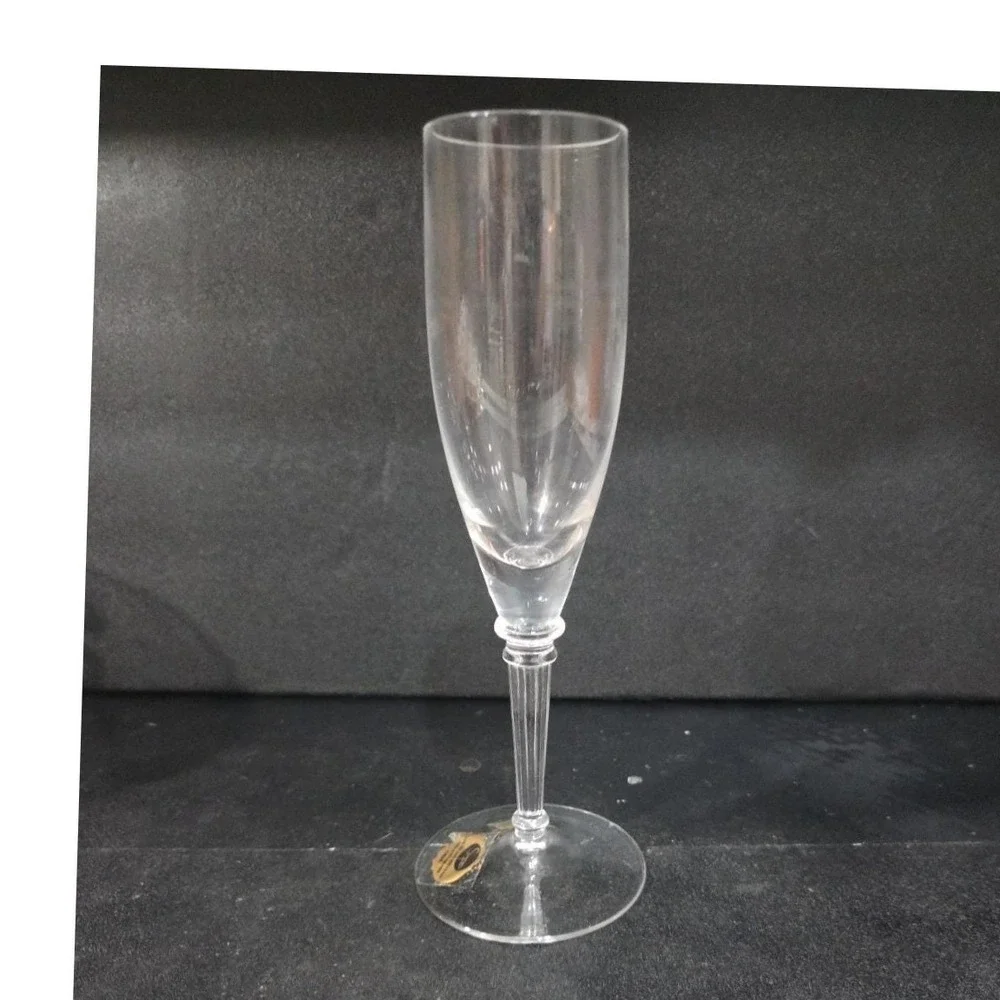 Simpsons Hungarian Champagne Flute, Replacement Toasting Glass, 24% Lead Crystal